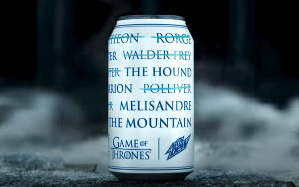 Game of Thrones Mountain Dew