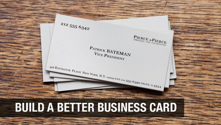Build a Better Business Card
