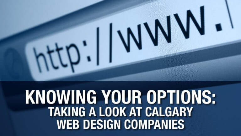 Knowing your options: Taking a look at Calgary web design companies