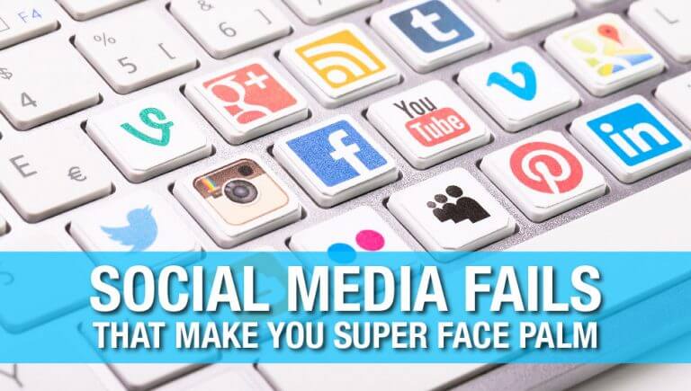 Social media fails that make you super face palm
